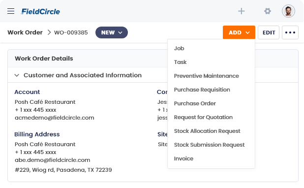 Work Order Management