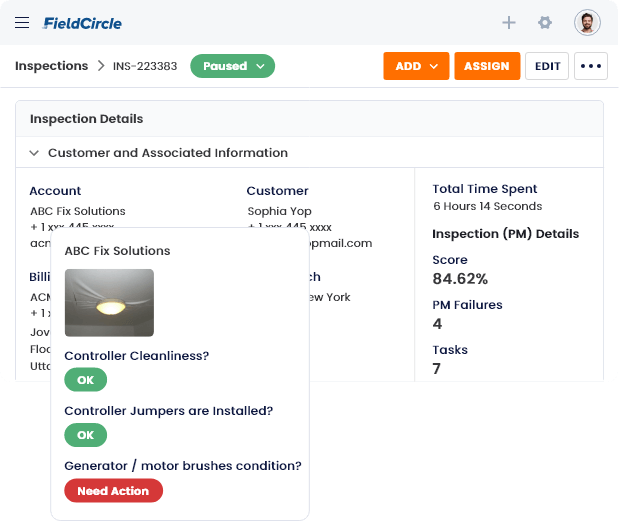 Checklist and Quality Control