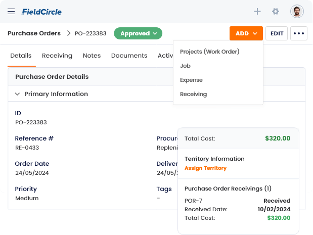 Automated Purchase Orders