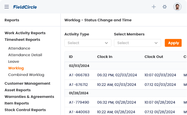 Real-time Reporting