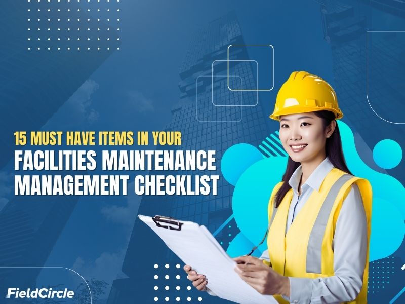 facilities maintenance management checklist